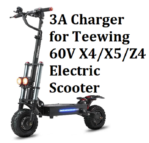 🔥AC Adapter 3A fast battery Charger For Teewing 60v x4 / x5 / z4