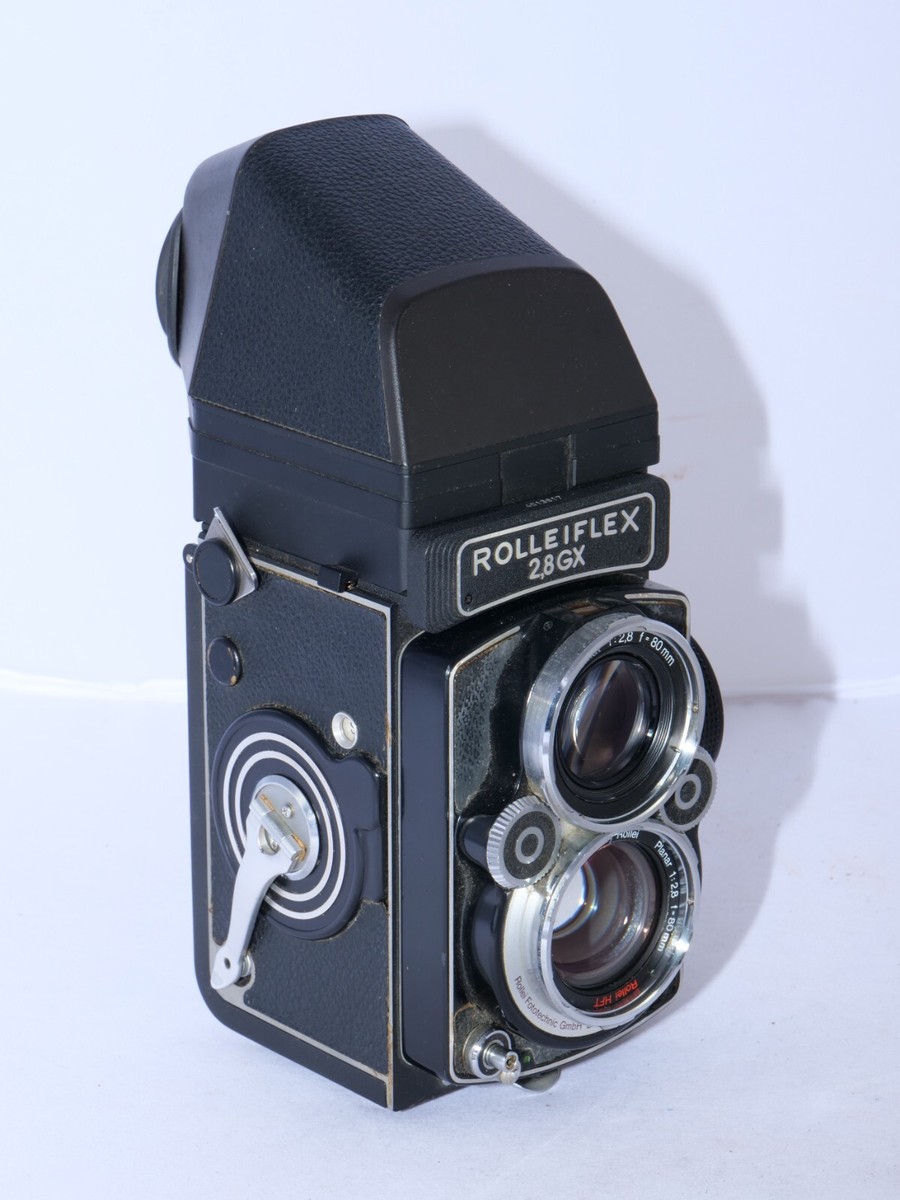 Rolleiflex 2.8GX Planar 6x6cm TLR film camera. 90* Prism Rolleiflex 2.8GX Planar 6x6cm TLR film camera. 90* Prism