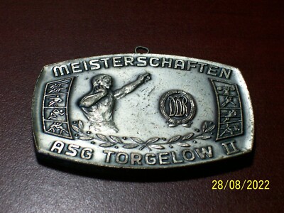 Rudolf Renner Meisterschaften Truppenteil ASG Torgelow II Medal w/Attached Bale 