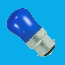 8x 15W Coloured Pygmy Mini Sign Light Bulbs, Display Lamp, Bayonet, BC, B22