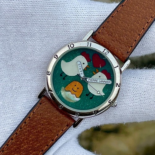 Raro Orologio da uomo Pierre Lannier X Momoko Sakura da collezione al quarzo 348/999 - Foto 4 di 10
