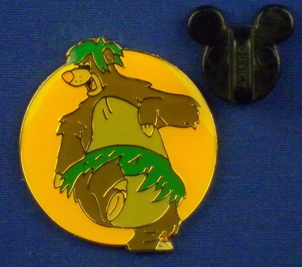 Baloo Jungle Book Disney Channel 10th Anniversary Set Disney Pin # 1510