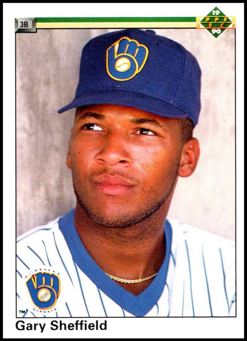 1990 Upper Deck #157 Gary Sheffield Brewers | eBay