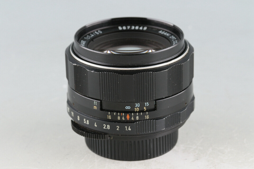 レンズ(単焦点) ASAHI PENTAX SMC TAKUMAR 50mm f1.4 m42 Asahi Pentax SMC Takumar 50mm F/1.4 Lens for M42 Mount #53162 C3
