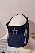 Dallas Cowboys NFL New ERA Men's Adjustable Training Visor New without Tags