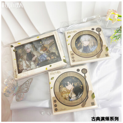 Anime Link Click Lucas Charles Genuine Double Flash Badge Emblem Cospaly Gift