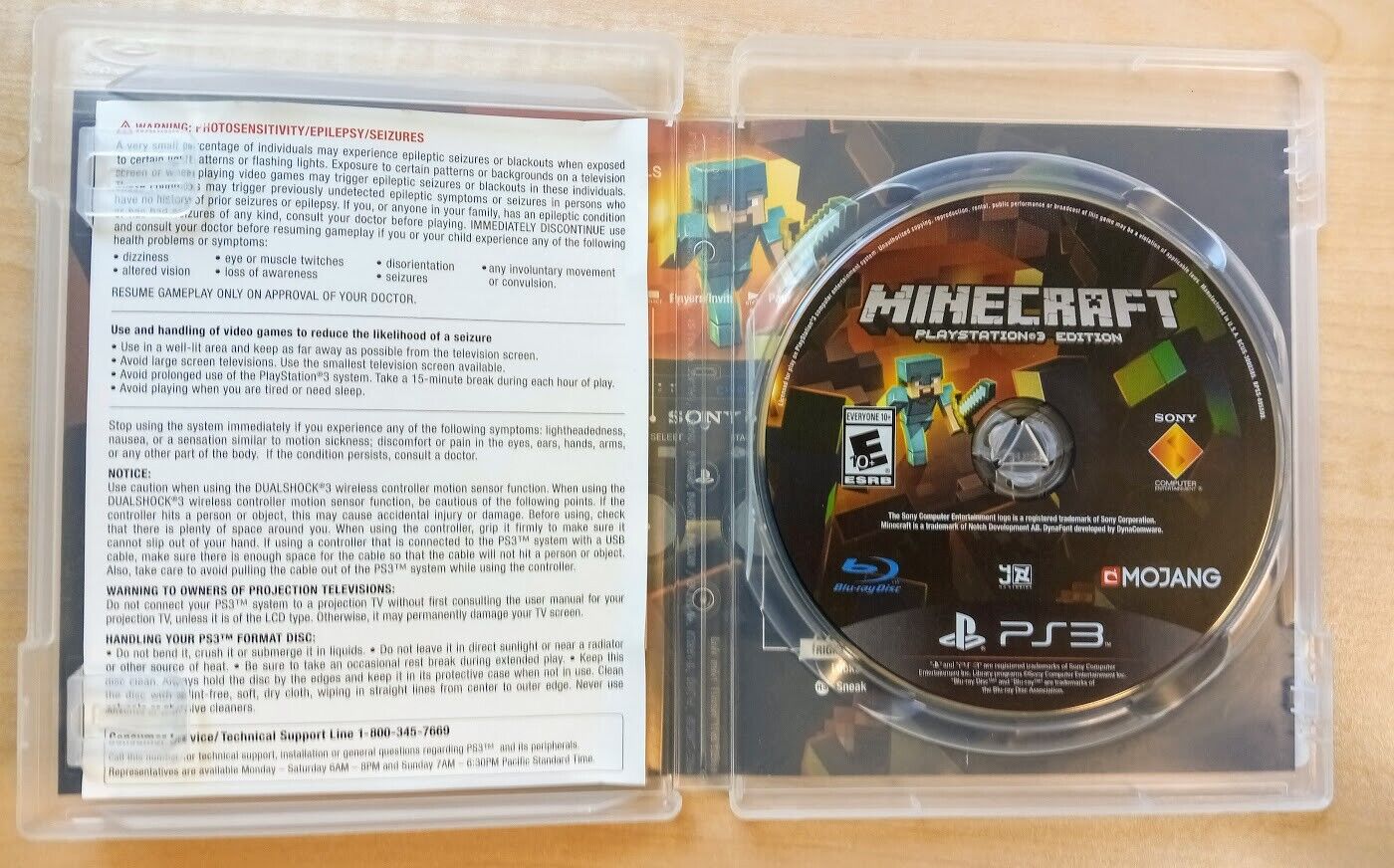 Minecraft, Sony, PlayStation 3, 711719051329 