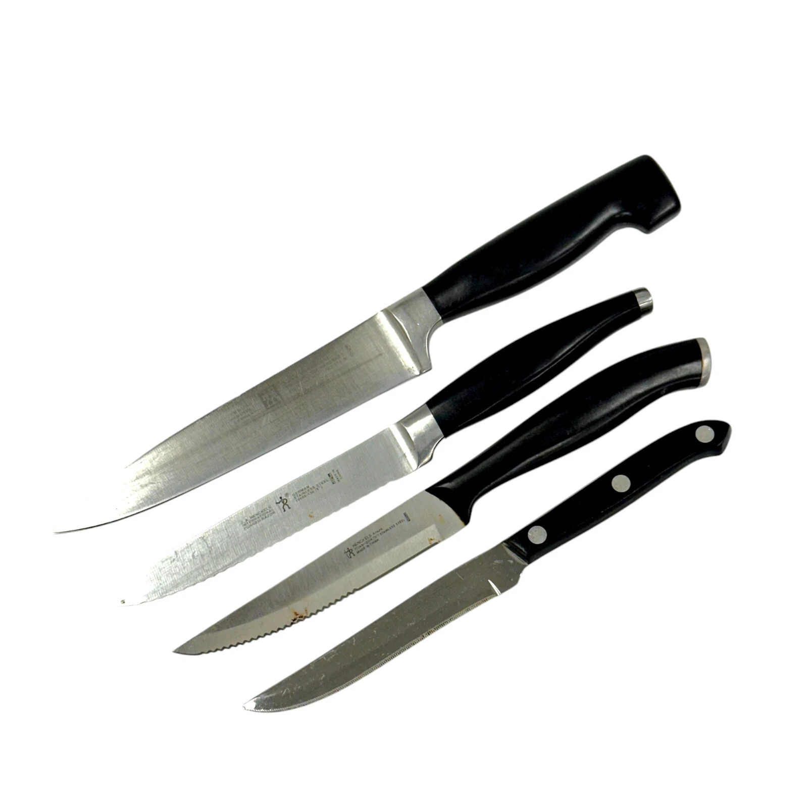 J.A. Henckels International 19600-130 German Steel Knife Set 4 5 6 in Blades 4Pc