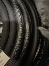 -8AN 1/2' Fuel TWIST LOCK Rubber HOSE 290 PSI Fuel Oil E85 capable Series 500