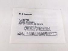Kawasaki KGT27B Trimmers owners manual