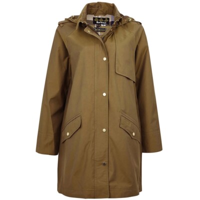 BNWOT Blackett Barbour Waterproof Hooded Coat Mac Trench