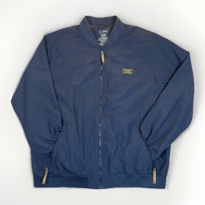 LL Bean Men's Season Bomber Jacket Fleece Lined Light