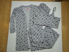 NWOT JUICY COUTURE WOMENS 3PC SLEEPWEAR PAJAMA SET, SZ SMALL