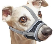 Dog MuzzleAir Mesh Breathable MuzzleDrinkable Adjustable Pet Muzzle for Mediu...