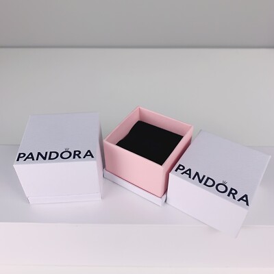 2 X Pandora New White Bead/Ring/Charm/Pendant Box 100% Authentic from US Store