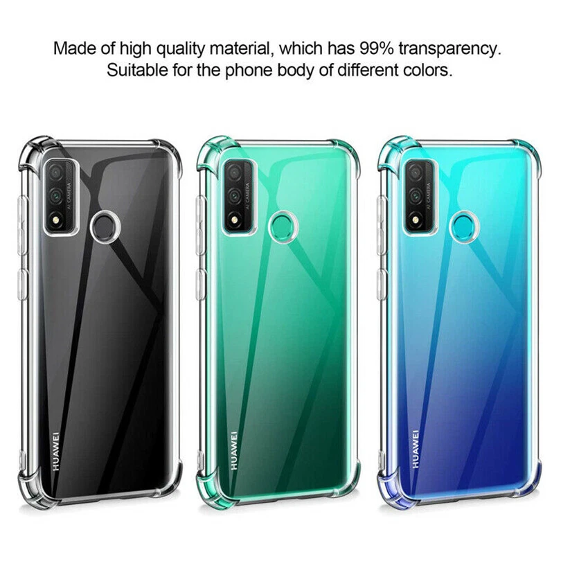 For Huawei P Smart Z P40 P30 P20 Y9A Y7P Clear Slim Soft Silicone TPU Case - Image 2 of 4