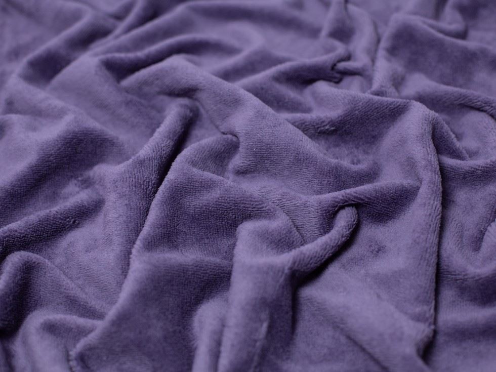 Tela de toalla de terciopelo de algodón bambú Minerva 150 cm / 60" de ancho - por metro