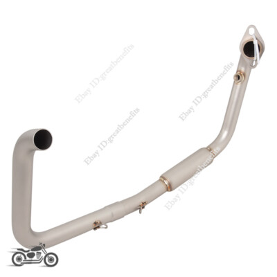 Slip On Exhaust System Header Link Pipe For Benelli TNT125 TNT 135 2017-2023