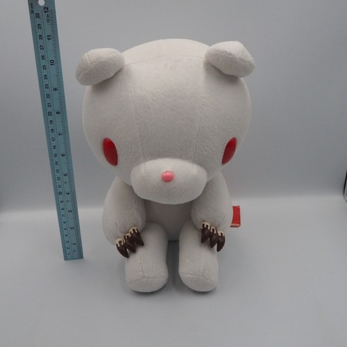 Gloomy Bear MD0201 White Valentine Mori Chack CHAX CGP-083 Taito 10" Plush Japan - Picture 2 of 11