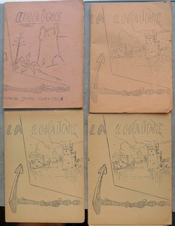 SCOUTS de LA ROCHELLE (17) BULLETINS 1963 "LA CHAÎNE"