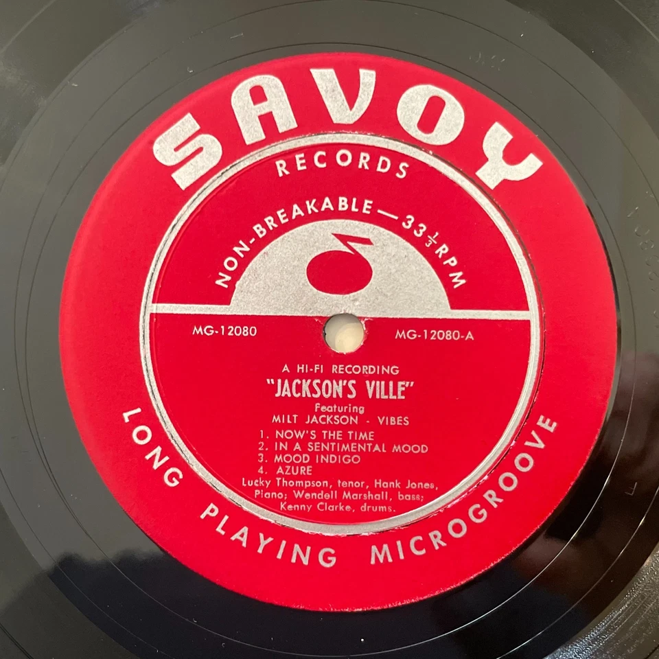MILT JACKSON - Jackson's-ville. 1956 US mono pressing. SAVOY. RVG. JAZZ. - Image 3 of 4