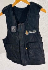Vintage alte 1986 Englische Polizeiweste Northumbria Police