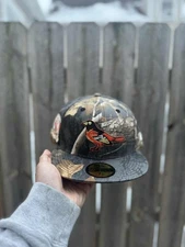 Brand New Baltimore Orioles Realtree Fitted Hat New Era Brand