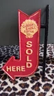 Shell Motor Oil Cast Iron Sign Gas Service Sold Here Vintage Style Wall Decor