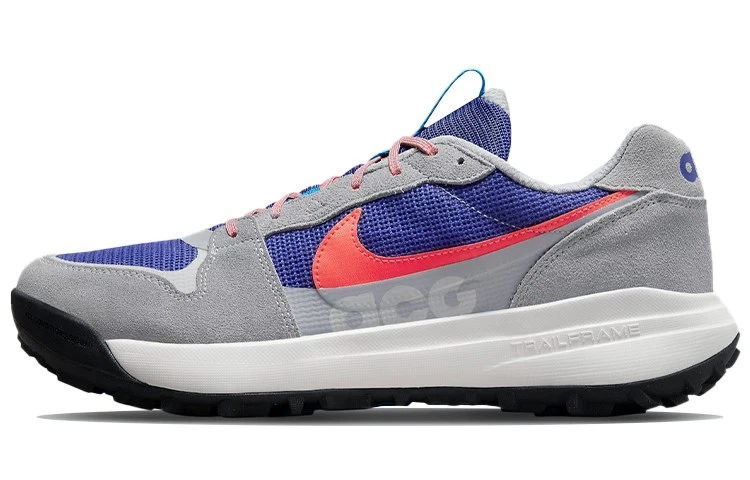 Nike ACG Lowcate Wolf Grey Bright Crimson for Sale | Authenticity
