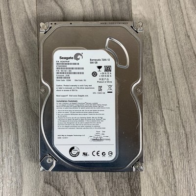 Seagate Barracuda 7200.12 500GB 3.5'' SATA HDD ST3500418AS 7200RPM