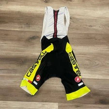 Castelli Men's Cylcing Bibs Men's Size Large Padded 3m Reflective