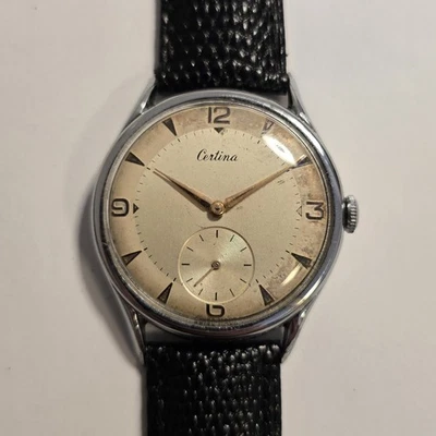 Orologio Certina Kurth Frères Vintage Manuale Jumbo 37mm Calibro KF330 Funziona - Imagen 1 de 4