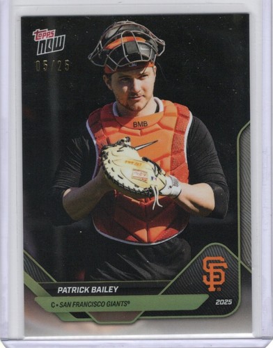 2025 Topps Now OD-292 Patrick Bailey