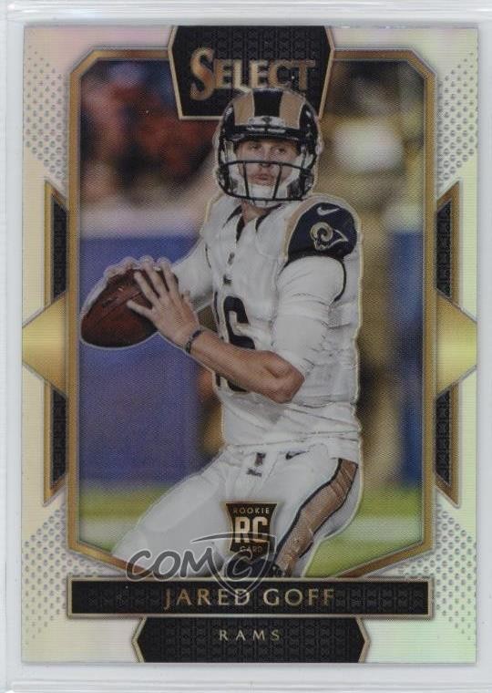 2016 Panini Select Field Level Silver Prizm Jared Goff #229 0u8k