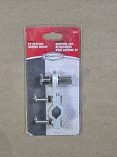 RoadPro RP-317 CB Antenna Mirror Mount Horizontal SO-239 2 Bolt Bracket Trucking