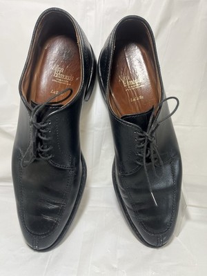 Allen Edmonds Lasalle Black Leather Split Toe Derby Dress  display picture 3