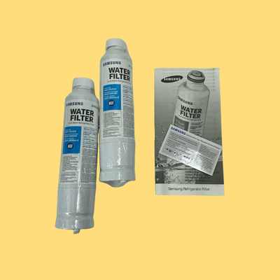 #ad 2 PACK GENUINE Samsung Water Filters HAF CIN 2P EXP #4543 z50 3 $24.99