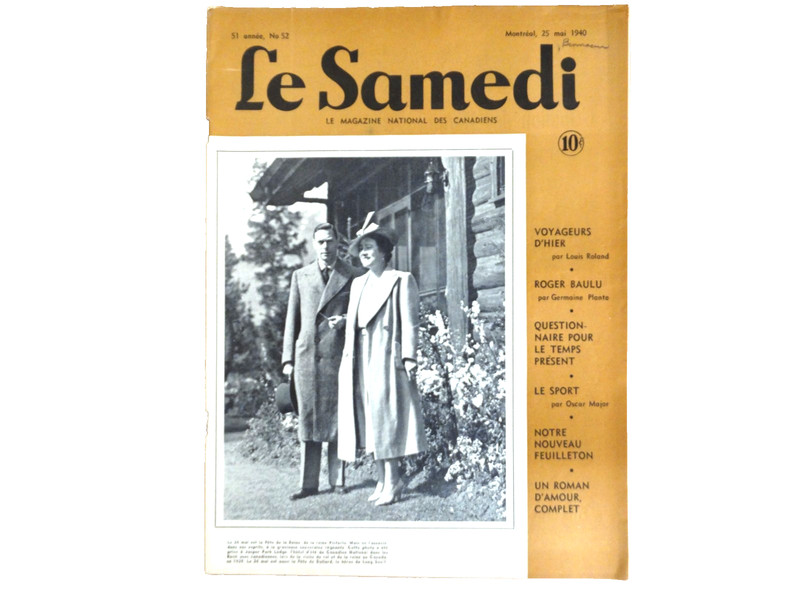 Le Samedi – May 25, 1940 – Duke & Duchess of Windsor