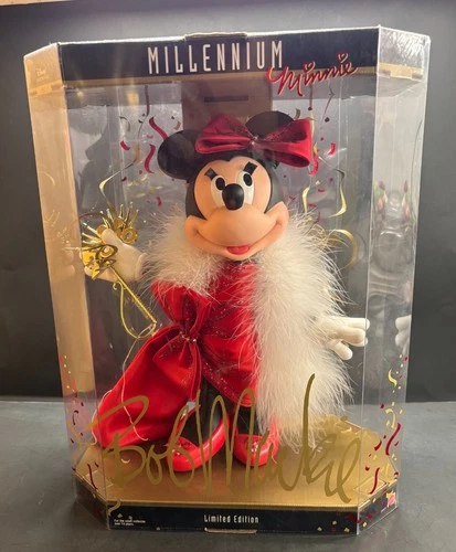 " Bob Mackie " Disney's Minnie Mouse Millennium Limited Edition Doll NIB