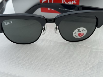 NEW Ray-Ban RB0316-S MEGA CLUBMASTER 1367/48 Polarized G15 Green