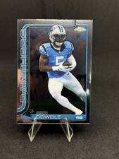 Rico Dowdle #43 2025 Topps Chrome  Carolina Panthers