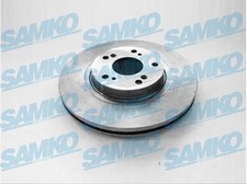 SAMKO 2x Bremsscheibe vorne belüftet passend für Honda Accord VIII CU CW