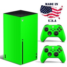 Xbox Series X Console Controller Vinyl Skin Wrap Solid Colors