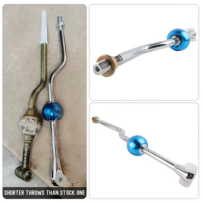 Aluminium Short Throw Shifter Short Shifter Schalthebel für Peugeot 206 99-00