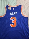 Josh Hart Autographed/Inscribed  "NY Forever" Knicks Nike Icon Swingman Jersey