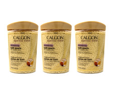 Calgon Ageless Renewing Bath Pearl Vitamin E Collagen  Pearl Powder 16oz 3 Pack
