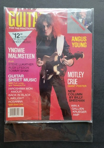 Gitarre für den übenden Musiker Mai 1985 Ynwie Malmsteen KEIN POSTER - Bild 7 von 7