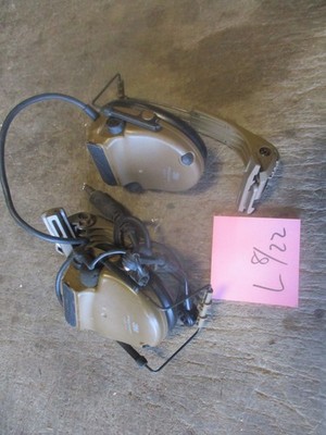 Used Peltor Comtac VI Headset,  for Helmet