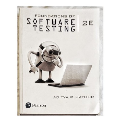 Foundations of Software Testing 2nd Edition Aditya P. Mathur VG PB FreeShip