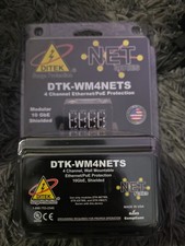 DITEK DTK-WM4NETS 4-Channel Wall Mount Network Surge Protector